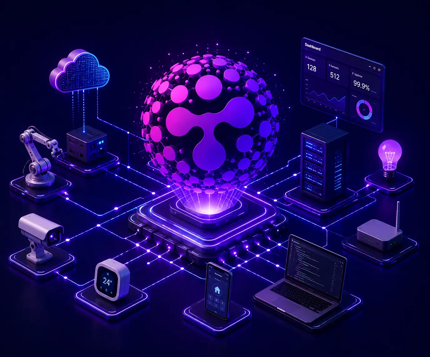 Build Intelligent Connected Systems with Custom IoT Software Solutions