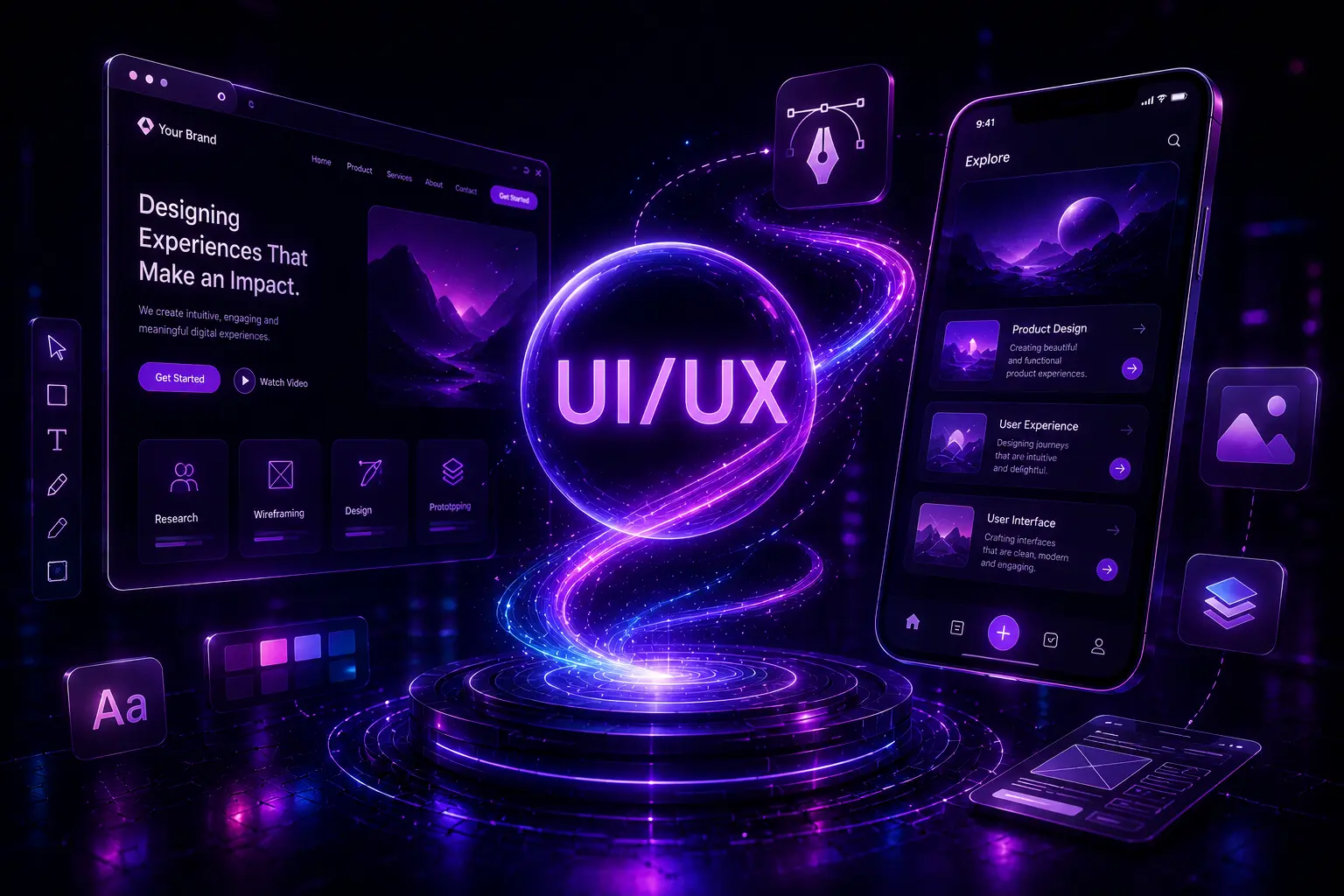 UI/UX Design for Web & Mobile Applications That Users Love to Explore